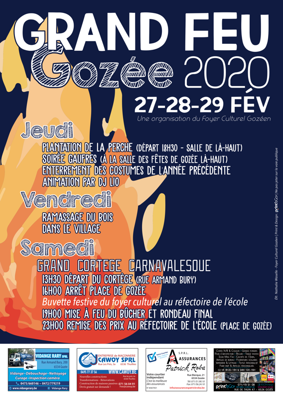 Granf feu Gozée 2020
